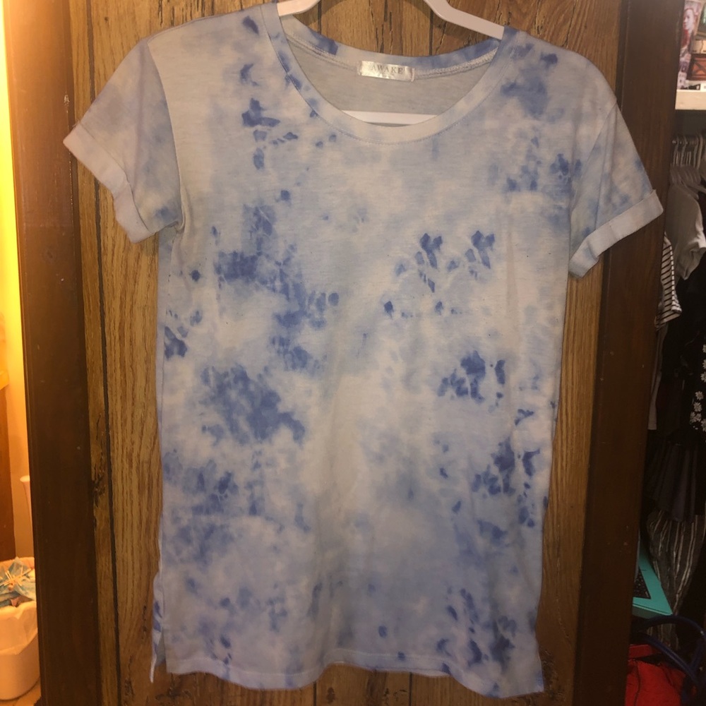 tie-dye loose fitting tee